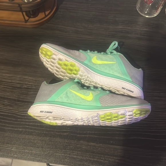 Women’s Nike FS Lite Run 3 - Mint & Grey - Picture 6 of 7